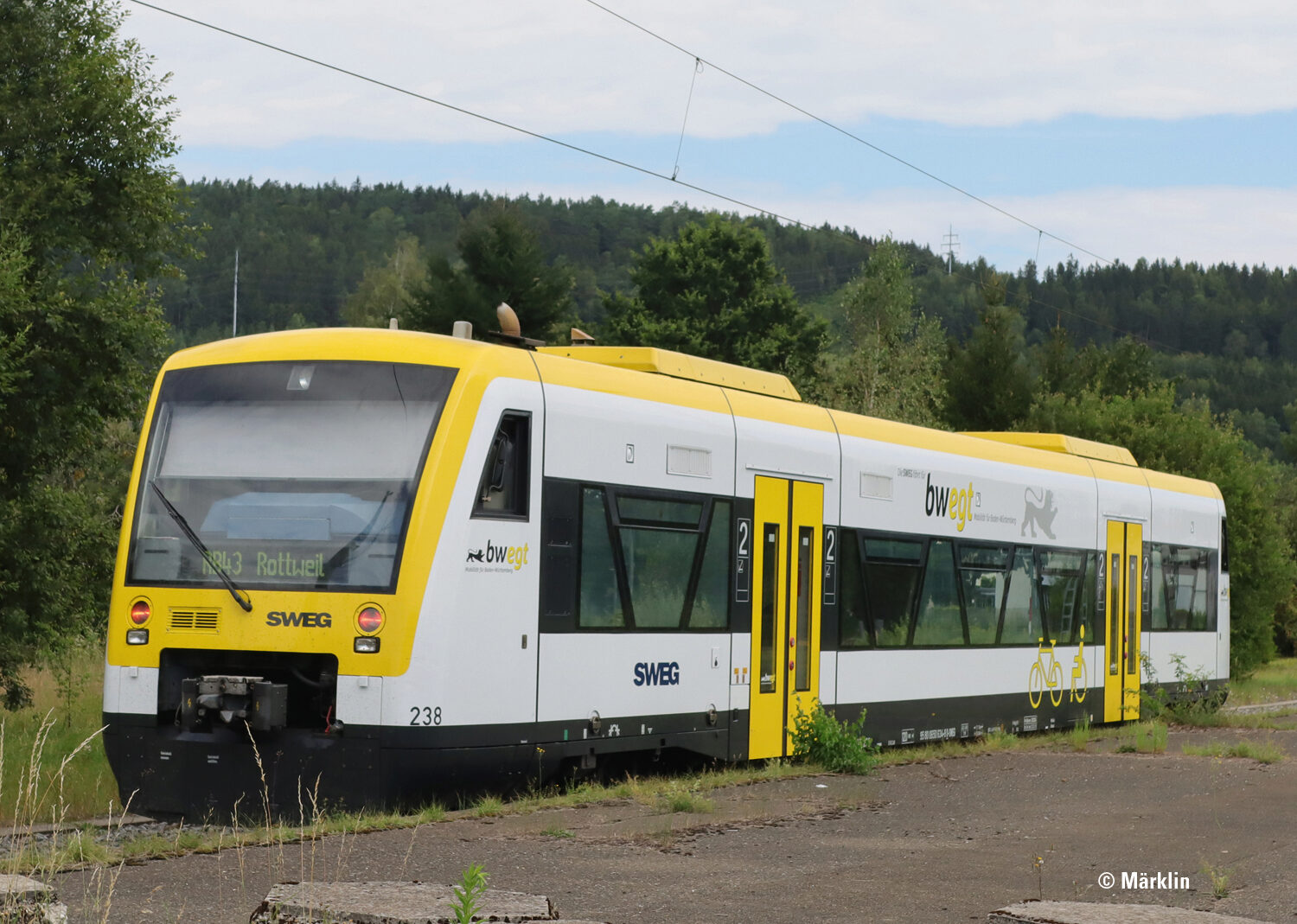 Trix 25966 Dieseltriebwagen RS SWEG